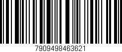 Código de barras (EAN, GTIN, SKU, ISBN): '7909498463621'