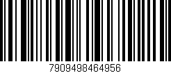 Código de barras (EAN, GTIN, SKU, ISBN): '7909498464956'