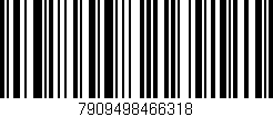 Código de barras (EAN, GTIN, SKU, ISBN): '7909498466318'