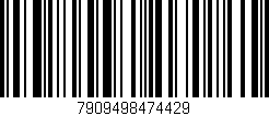 Código de barras (EAN, GTIN, SKU, ISBN): '7909498474429'
