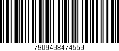 Código de barras (EAN, GTIN, SKU, ISBN): '7909498474559'