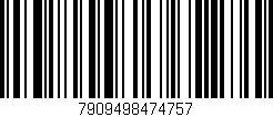 Código de barras (EAN, GTIN, SKU, ISBN): '7909498474757'