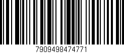 Código de barras (EAN, GTIN, SKU, ISBN): '7909498474771'
