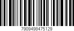 Código de barras (EAN, GTIN, SKU, ISBN): '7909498475129'