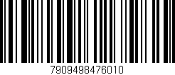 Código de barras (EAN, GTIN, SKU, ISBN): '7909498476010'