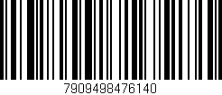 Código de barras (EAN, GTIN, SKU, ISBN): '7909498476140'