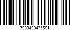 Código de barras (EAN, GTIN, SKU, ISBN): '7909498476591'