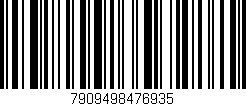 Código de barras (EAN, GTIN, SKU, ISBN): '7909498476935'
