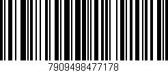 Código de barras (EAN, GTIN, SKU, ISBN): '7909498477178'
