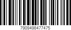 Código de barras (EAN, GTIN, SKU, ISBN): '7909498477475'