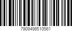 Código de barras (EAN, GTIN, SKU, ISBN): '7909498510561'