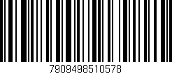 Código de barras (EAN, GTIN, SKU, ISBN): '7909498510578'