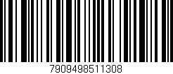 Código de barras (EAN, GTIN, SKU, ISBN): '7909498511308'