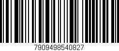 Código de barras (EAN, GTIN, SKU, ISBN): '7909498540827'