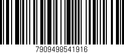 Código de barras (EAN, GTIN, SKU, ISBN): '7909498541916'