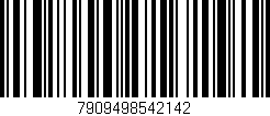 Código de barras (EAN, GTIN, SKU, ISBN): '7909498542142'