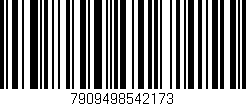 Código de barras (EAN, GTIN, SKU, ISBN): '7909498542173'
