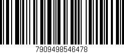 Código de barras (EAN, GTIN, SKU, ISBN): '7909498546478'