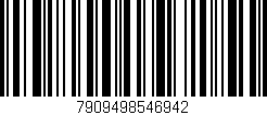 Código de barras (EAN, GTIN, SKU, ISBN): '7909498546942'