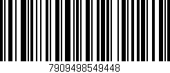 Código de barras (EAN, GTIN, SKU, ISBN): '7909498549448'