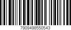 Código de barras (EAN, GTIN, SKU, ISBN): '7909498550543'