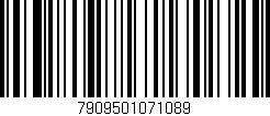Código de barras (EAN, GTIN, SKU, ISBN): '7909501071089'