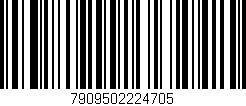 Código de barras (EAN, GTIN, SKU, ISBN): '7909502224705'