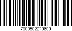 Código de barras (EAN, GTIN, SKU, ISBN): '7909502270603'