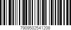 Código de barras (EAN, GTIN, SKU, ISBN): '7909502541208'