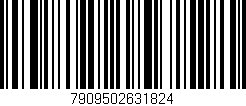 Código de barras (EAN, GTIN, SKU, ISBN): '7909502631824'