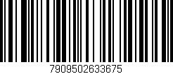 Código de barras (EAN, GTIN, SKU, ISBN): '7909502633675'