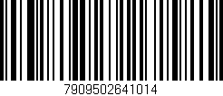 Código de barras (EAN, GTIN, SKU, ISBN): '7909502641014'