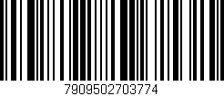 Código de barras (EAN, GTIN, SKU, ISBN): '7909502703774'