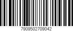 Código de barras (EAN, GTIN, SKU, ISBN): '7909502709042'