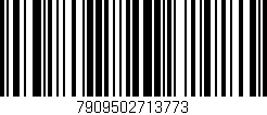 Código de barras (EAN, GTIN, SKU, ISBN): '7909502713773'