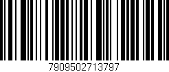 Código de barras (EAN, GTIN, SKU, ISBN): '7909502713797'