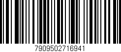 Código de barras (EAN, GTIN, SKU, ISBN): '7909502716941'