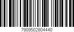 Código de barras (EAN, GTIN, SKU, ISBN): '7909502804440'