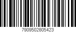 Código de barras (EAN, GTIN, SKU, ISBN): '7909502805423'