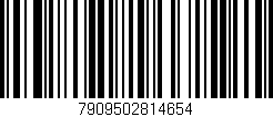 Código de barras (EAN, GTIN, SKU, ISBN): '7909502814654'