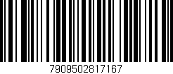 Código de barras (EAN, GTIN, SKU, ISBN): '7909502817167'