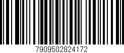 Código de barras (EAN, GTIN, SKU, ISBN): '7909502824172'