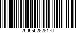 Código de barras (EAN, GTIN, SKU, ISBN): '7909502828170'