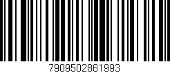 Código de barras (EAN, GTIN, SKU, ISBN): '7909502861993'