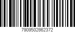 Código de barras (EAN, GTIN, SKU, ISBN): '7909502862372'