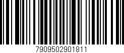 Código de barras (EAN, GTIN, SKU, ISBN): '7909502901811'