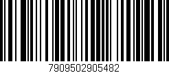 Código de barras (EAN, GTIN, SKU, ISBN): '7909502905482'