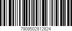 Código de barras (EAN, GTIN, SKU, ISBN): '7909502912824'