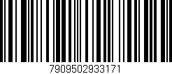Código de barras (EAN, GTIN, SKU, ISBN): '7909502933171'