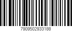 Código de barras (EAN, GTIN, SKU, ISBN): '7909502933188'